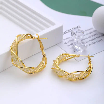 Lymphatic activity hoop earrings - EVERRD USA