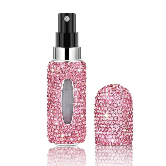 RHINESTONE REFILLABLE PERFUME BOTTLE - EVERRD USA