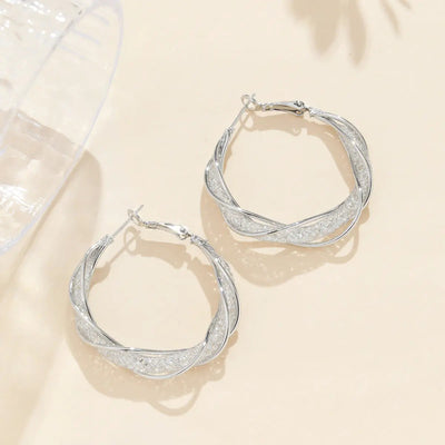 Lymphatic activity hoop earrings - EVERRD USA