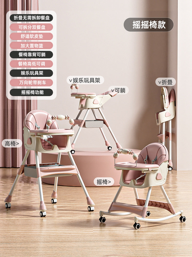 Baby Dining Chair Multifunctional Adjustable Household Baby Dining Table And Chair Wholesale Portable Growing Children Dining Chair - EVERRD USA