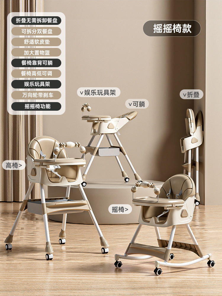 Baby Dining Chair Multifunctional Adjustable Household Baby Dining Table And Chair Wholesale Portable Growing Children Dining Chair - EVERRD USA