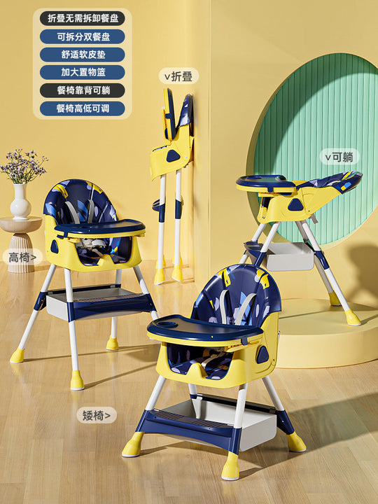 Baby Dining Chair Multifunctional Adjustable Household Baby Dining Table And Chair Wholesale Portable Growing Children Dining Chair - EVERRD USA