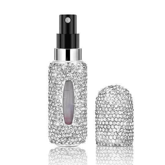 RHINESTONE REFILLABLE PERFUME BOTTLE - EVERRD USA