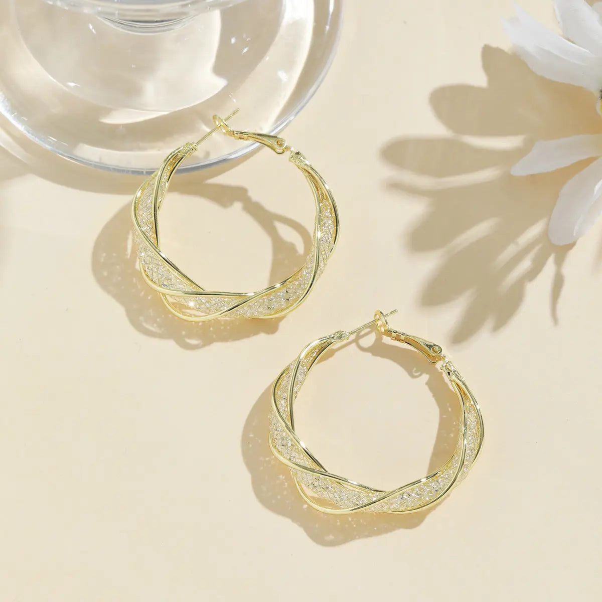 Lymphatic activity hoop earrings - EVERRD USA