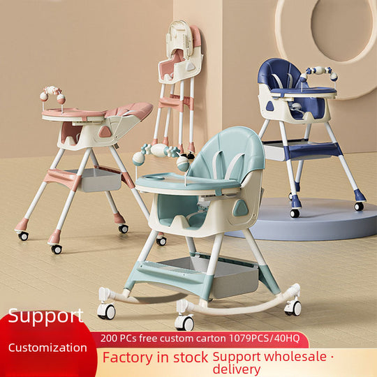 Baby Dining Chair Multifunctional Adjustable Household Baby Dining Table And Chair Wholesale Portable Growing Children Dining Chair - EVERRD USA