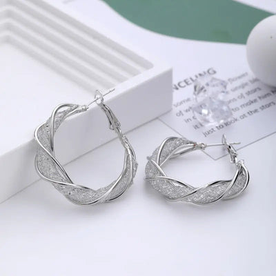 Lymphatic activity hoop earrings - EVERRD USA