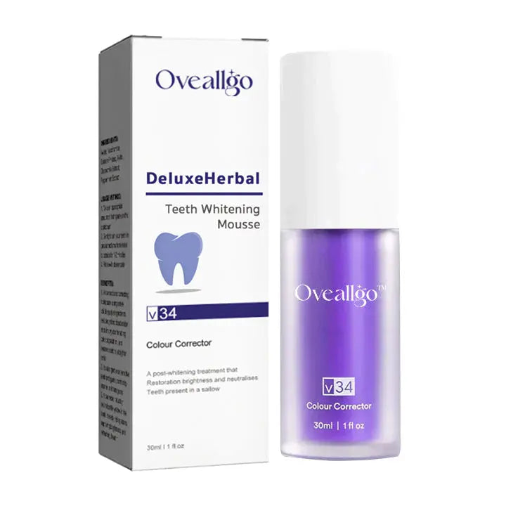 Oveallgo™ Deluxe Herbal Teeth Whitening Mousse - EVERRD USA