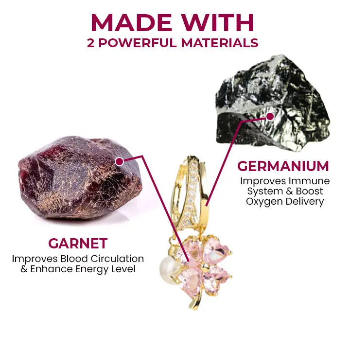 Oveallgo™ Lymphvity Magnetherapy Germanium Earrings - EVERRD USA