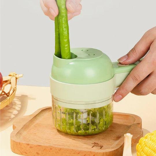 Space Life™ - 4 IN 1 Electric Vegetable Chopper Everrd