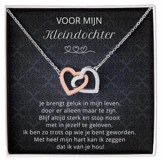 Ketting met Verstrengelde Harten – Een Tijdloos Cadeau voor Je Kleindochter