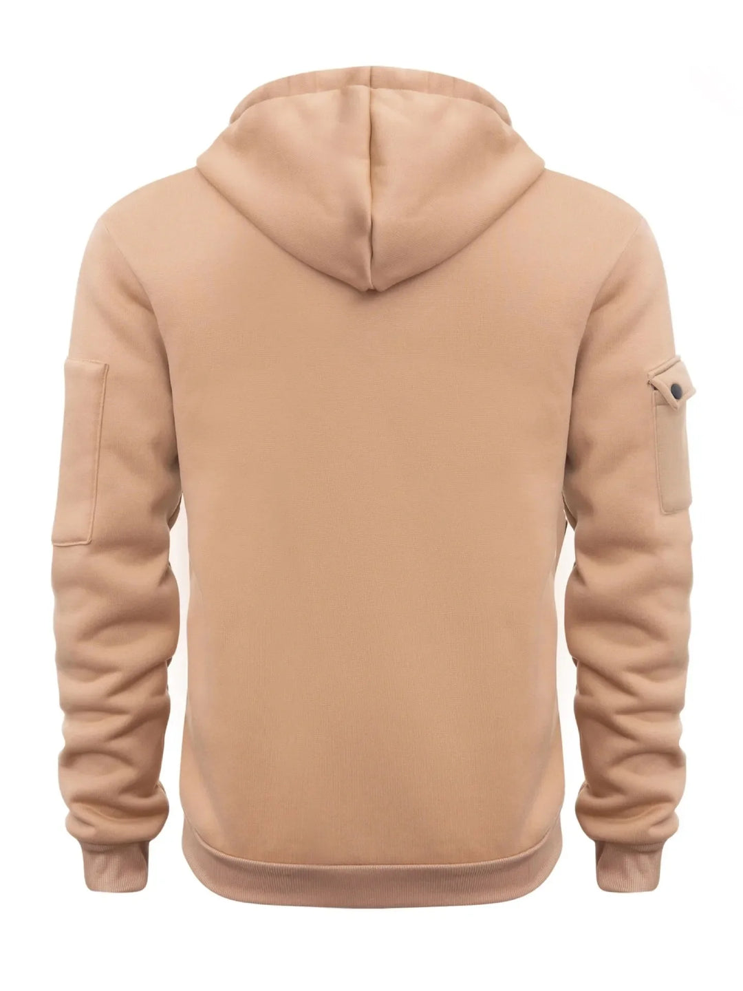 Mode Frühjahr und Herbst neue Herren-Markenkleidung Hoodie Multi-Pocket-Reißverschluss lose beiläufige europäische Größe Pullover Hoodie