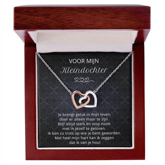 Ketting met Verstrengelde Harten – Een Tijdloos Cadeau voor Je Kleindochter