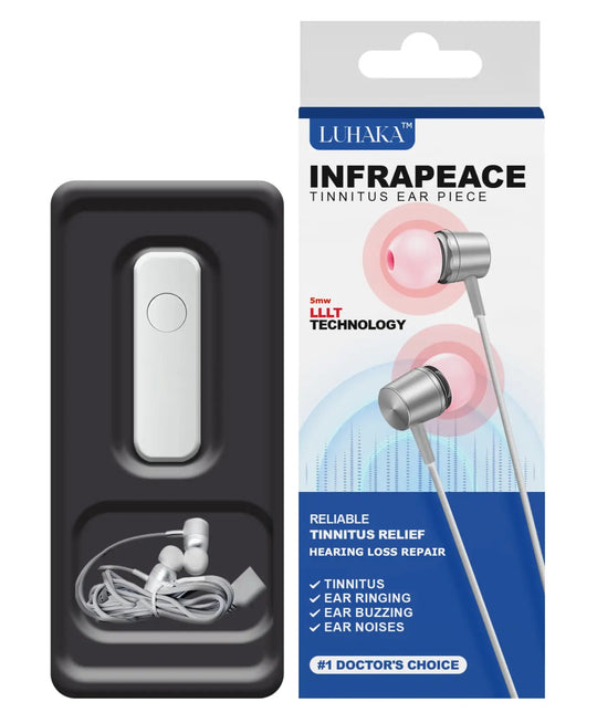 LUHAKA™ Infrapeace ➤ Red Light Therapy Ear Plugs - EVERRD USA