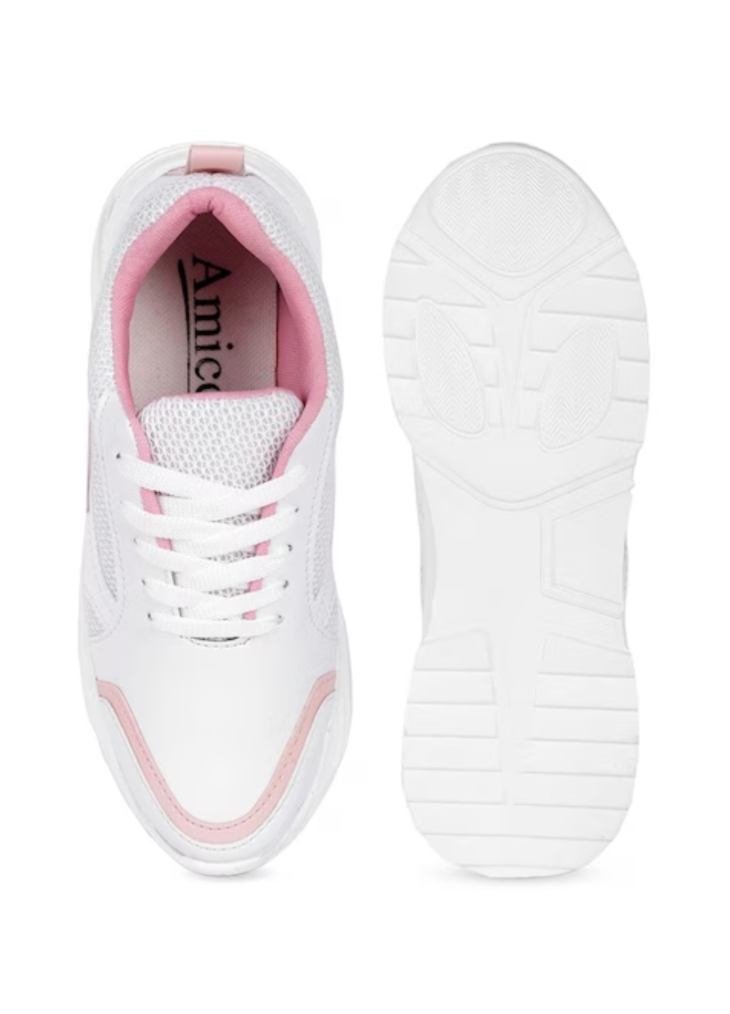 Women Textured Sneakers Everrd