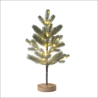 LED Battery Operated Pine Tree Table Lamp - EVERRD USA