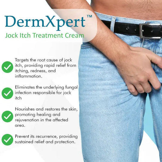 DermXpert™ Jock Itch Treatment Cream - EVERRD USA