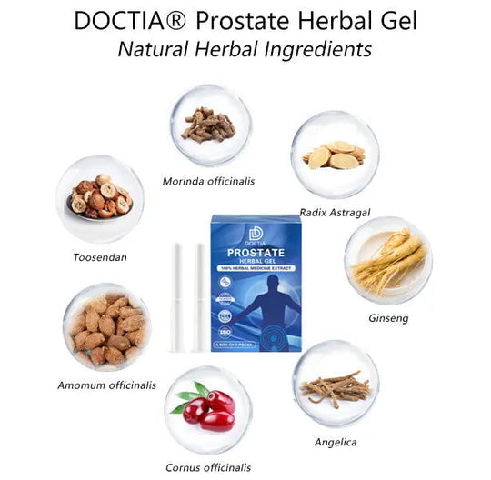 DOCTIA®Prostate Natural Herbal Gel The Exclusive Solution for Prostate Problems （Flash Sale Now） - EVERRD USA