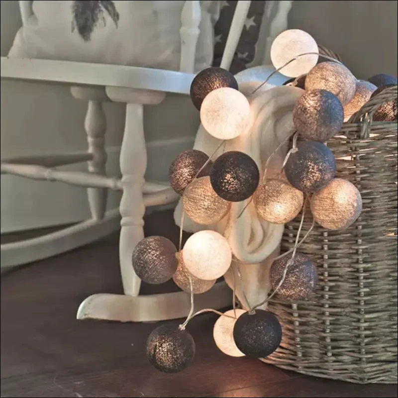 LED Cotton Ball Lights - EVERRD USA