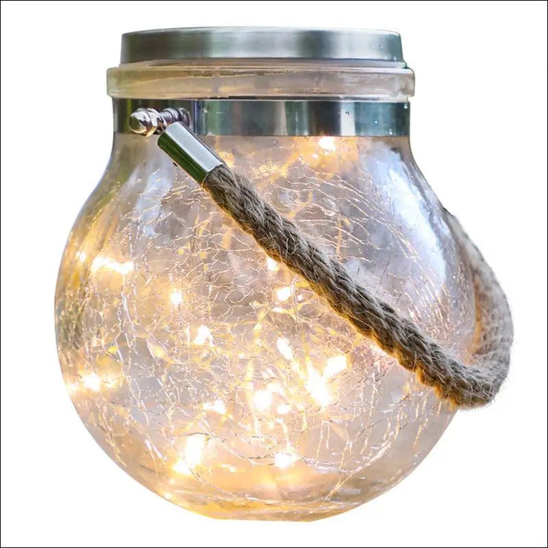 Crack ball glass jar light - EVERRD USA