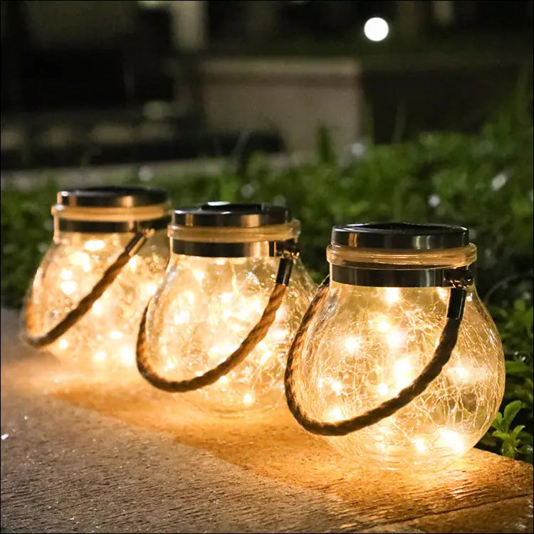 Crack ball glass jar light - EVERRD USA