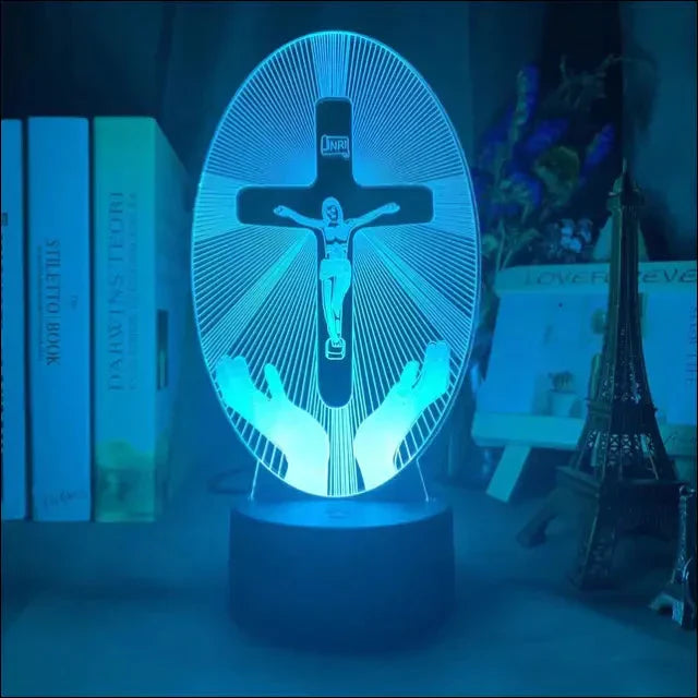 Cross Acrylic 3D Night Light - EVERRD USA