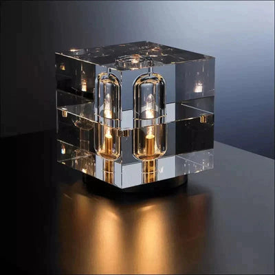 5D Crystal Cube Luxury Table Lamp - EVERRD USA