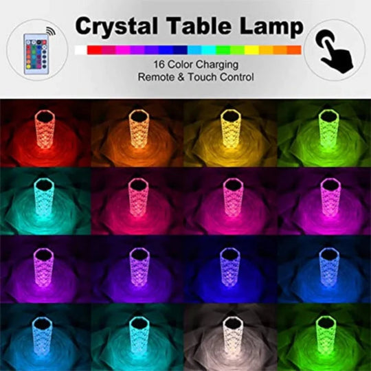 Diamond Crystal Lamp (Multi-Color) Everrd