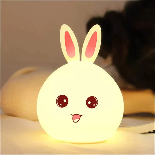 Cute Animal Touch Sensor Rabbit Night lamps - EVERRD USA