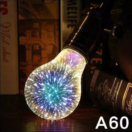 LED 3D Firework Light Bulb - EVERRD USA