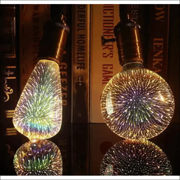 LED 3D Firework Light Bulb - EVERRD USA