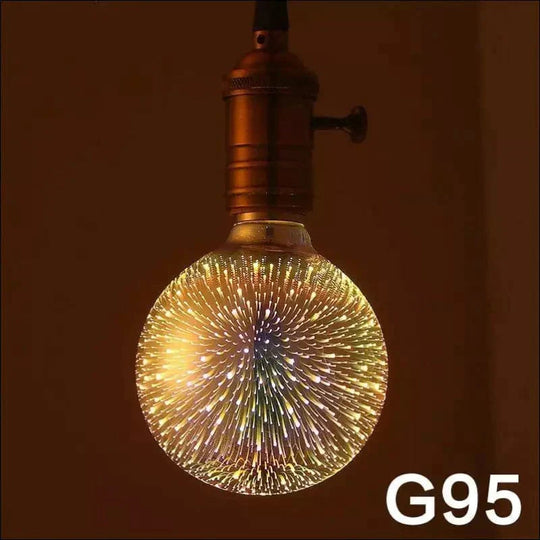 LED 3D Firework Light Bulb - EVERRD USA