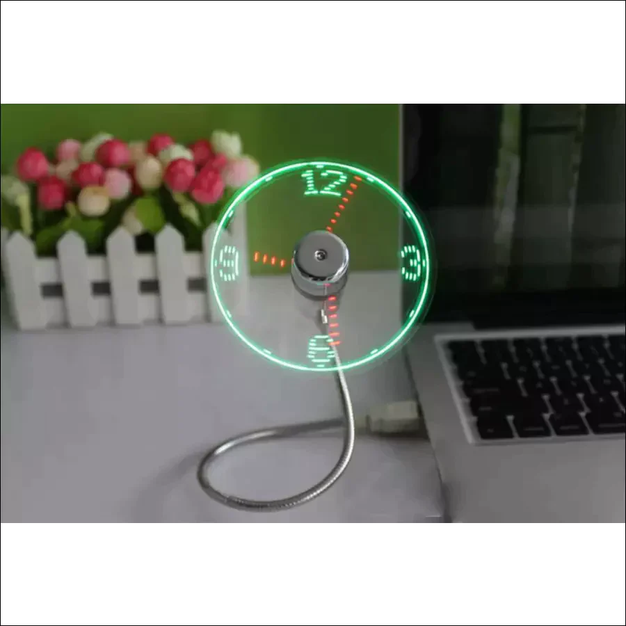 The Friendly Fan - USB Fan With LED Display - EVERRD USA