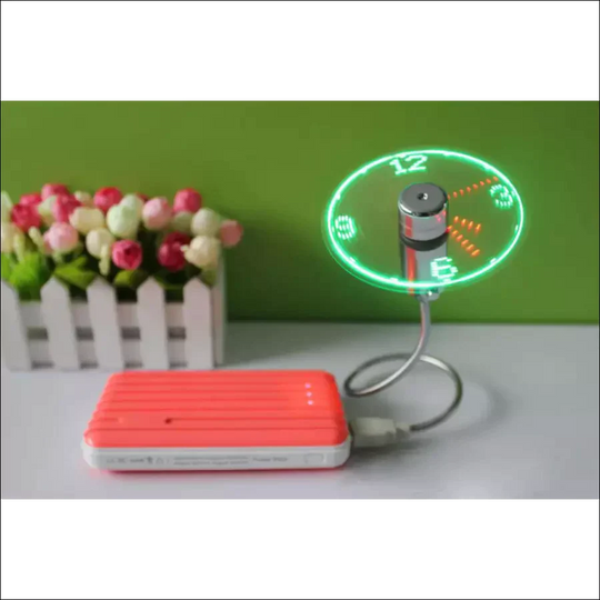 The Friendly Fan - USB Fan With LED Display - EVERRD USA