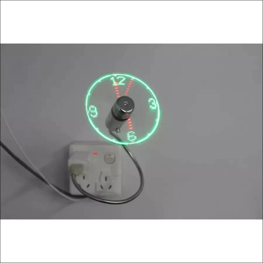 The Friendly Fan - USB Fan With LED Display - EVERRD USA