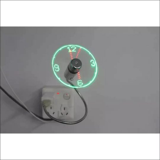 The Friendly Fan - USB Fan With LED Display - EVERRD USA