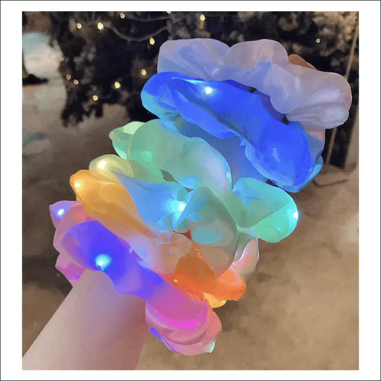 FuzzyLights - LED Hair Scrunchie - EVERRD USA