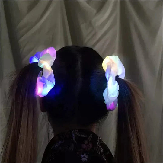 FuzzyLights - LED Hair Scrunchie - EVERRD USA