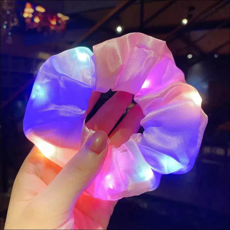 FuzzyLights - LED Hair Scrunchie - EVERRD USA