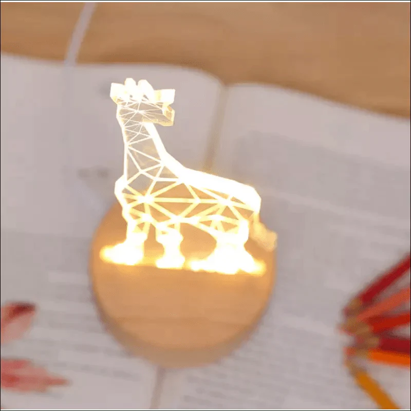 3D Giraffe LED Table Lamp - EVERRD USA