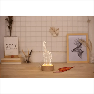 3D Giraffe LED Table Lamp - EVERRD USA