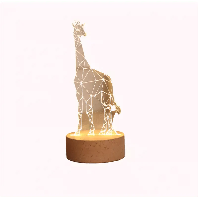 3D Giraffe LED Table Lamp - EVERRD USA