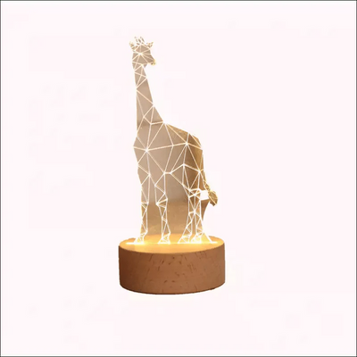 3D Giraffe LED Table Lamp - EVERRD USA