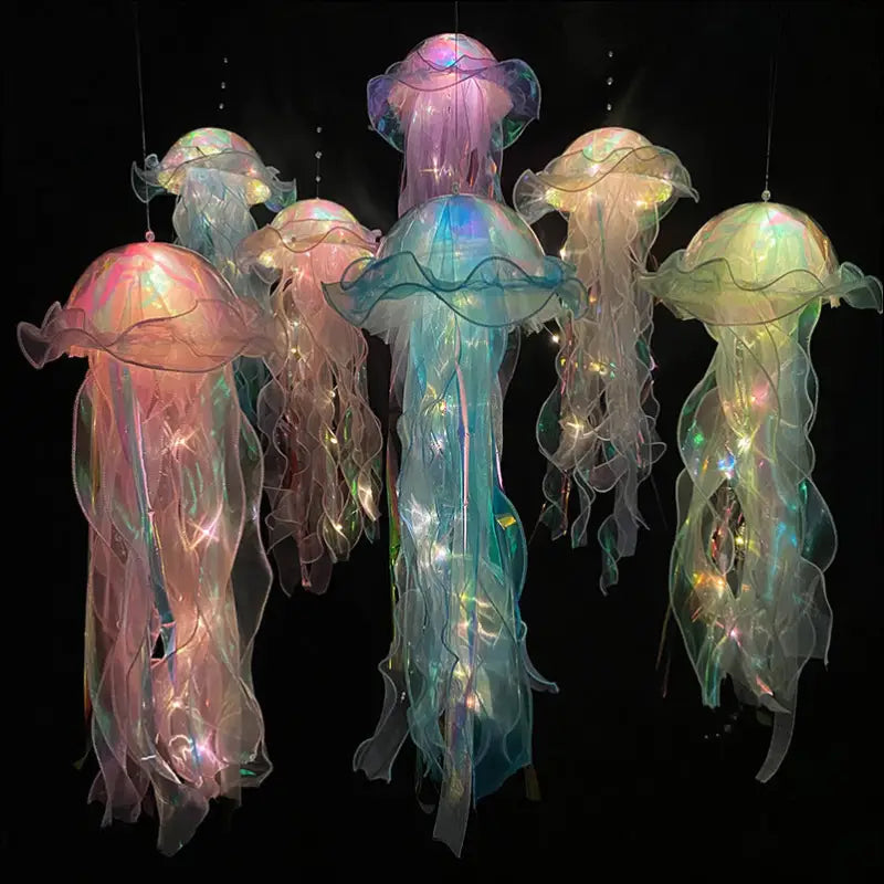 The Girl's Room Is Decorated With Jellyfish Lamps - EVERRD USA