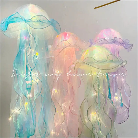 The Girl's Room Is Decorated With Jellyfish Lamps - EVERRD USA