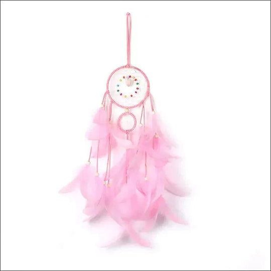 Girly Heart Fairy Feather LED Dream Catcher - EVERRD USA