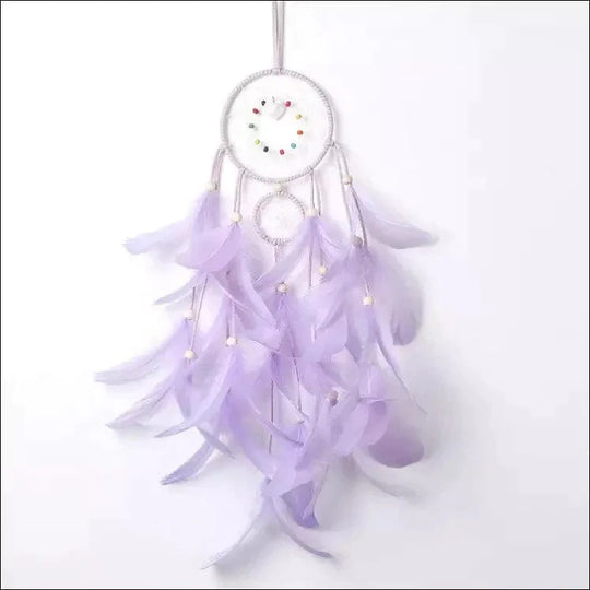 Girly Heart Fairy Feather LED Dream Catcher - EVERRD USA