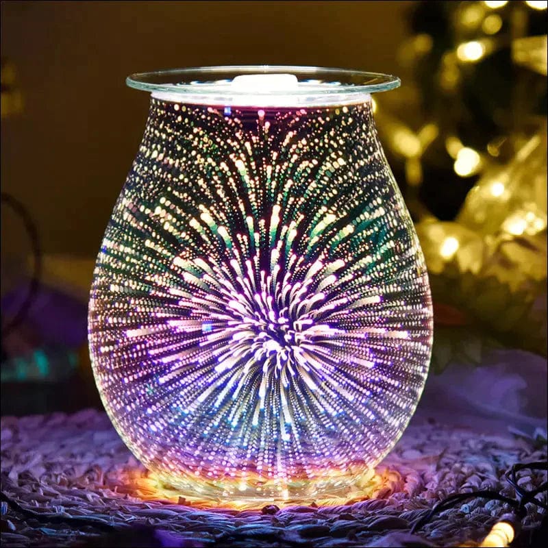 3D Glass Electric Aromatherapy Lamp - EVERRD USA