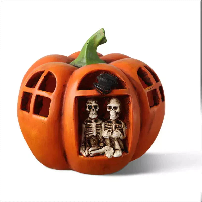 Halloween Pumpkin House For Skeletons Table Lamp - EVERRD USA