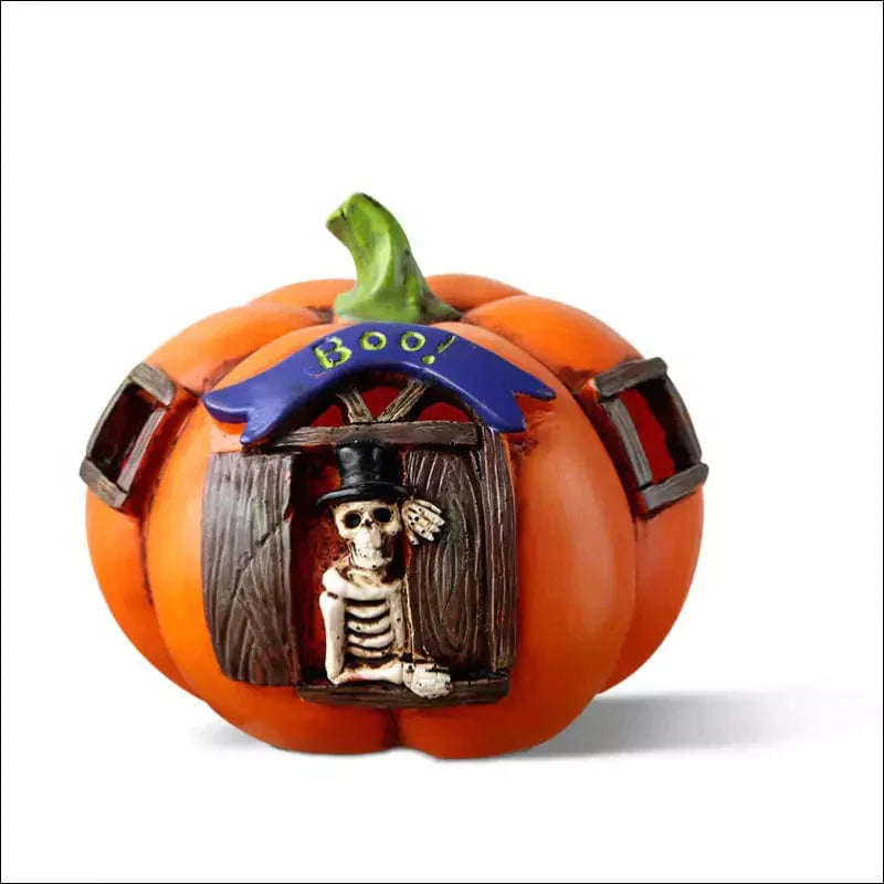 Halloween Pumpkin House For Skeletons Table Lamp - EVERRD USA