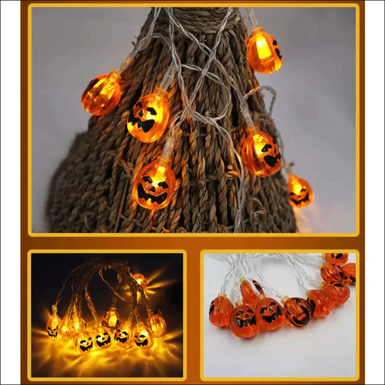 Halloween Pumpkin LED String Lights - EVERRD USA